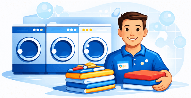 We Wash Dry and Fold Your Clothes
